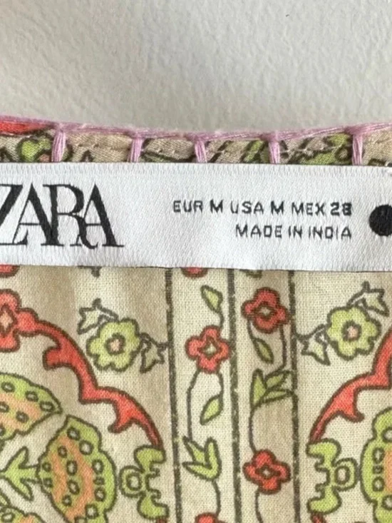 Zara | Floral Button Down "The Rosie" Boho Maxi Lightweight Dress M - Picture 8 of 13